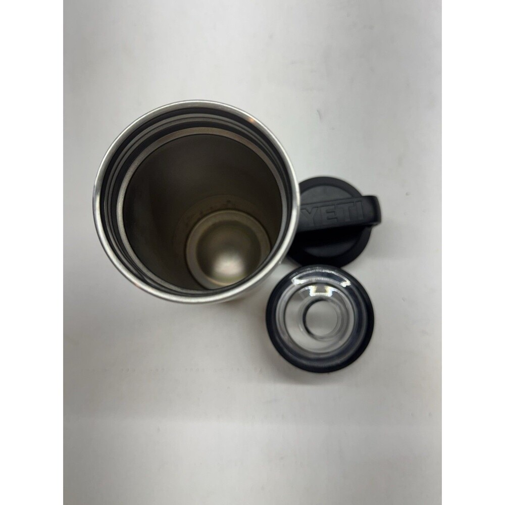 Yeti Rambler Water Bottle 18oz Stainless Steel Tumbler Canteen Hiking + Chug Cap - Picture 3 of 5